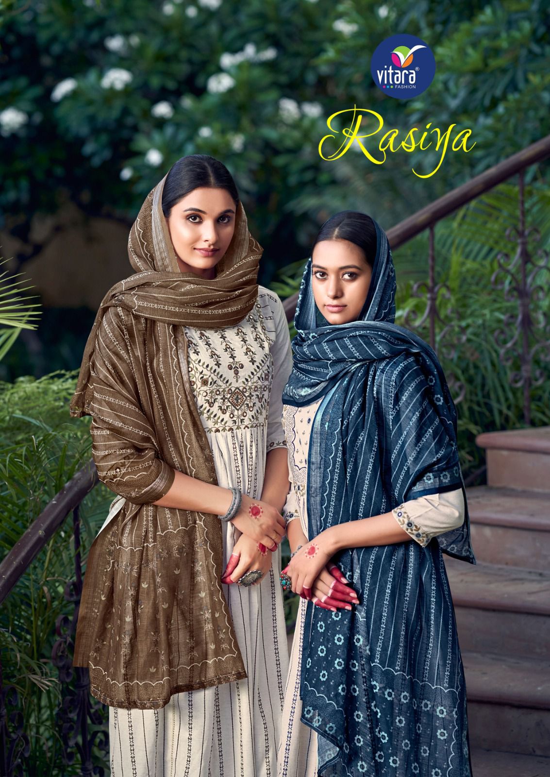 Rasiya By Vitara Cotton Weaving Readymade Suits Catalog